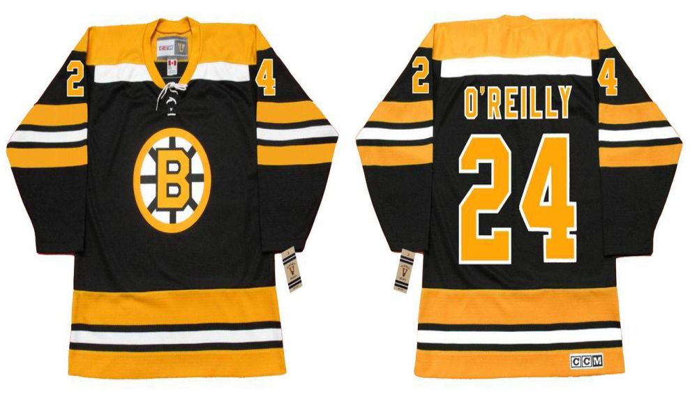 2019 Men Boston Bruins 24 Oreilly Black CCM NHL jerseys